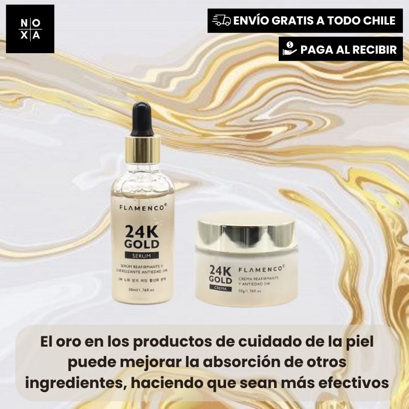 🍃 Kit Gold Face™ + Serum Reafirmante (GRATIS)🎁