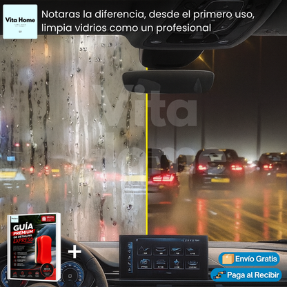 VisioClear™ | Limpiador de vidrios anti suciedad