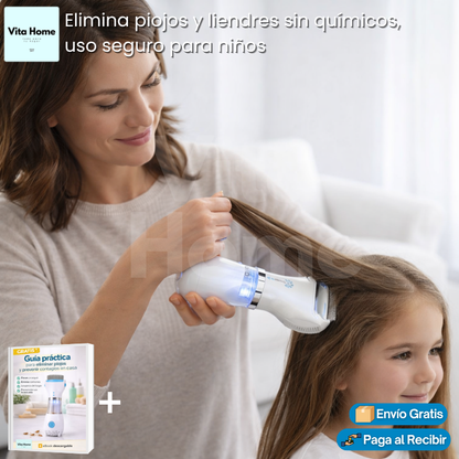 LiceOut™ | Cepillo eléctrico para eliminar piojos y liendres