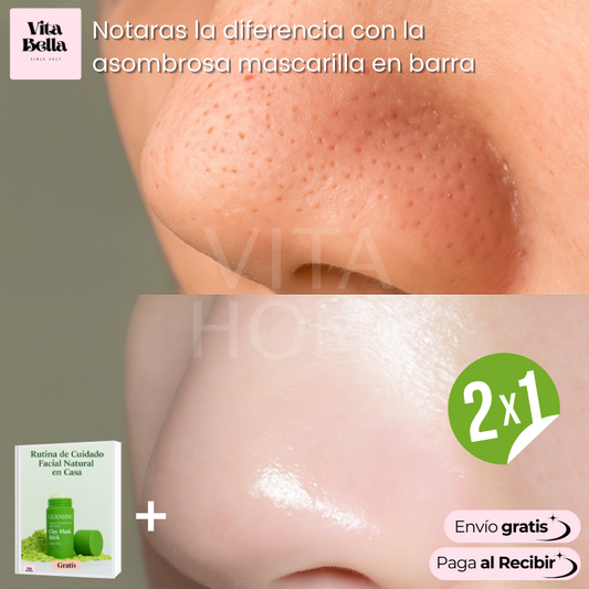 GreenTeaClean™ | (2x1) Mascarilla facial en barra