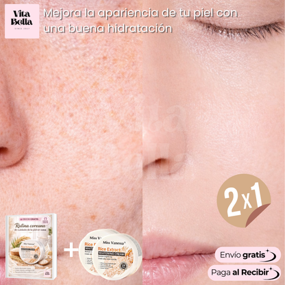 ArrozLuz™ | Crema blanqueadora con extracto de arroz